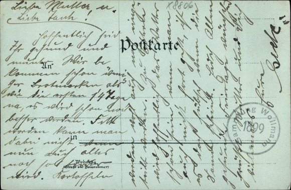 Carte postale ancienne, Paris, Panorama de la rue de Lyon, 1908 - Collection