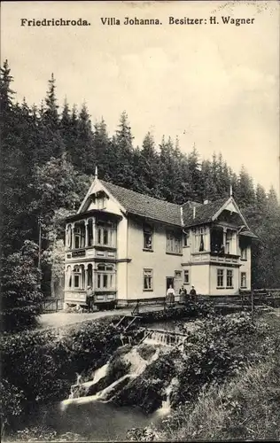 Ak Friedrichroda im Thüringer Wald, Villa Johanna, Bes. H. Wagner