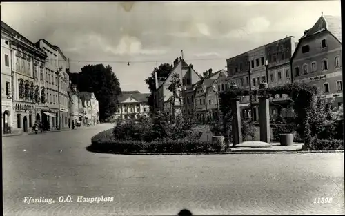 Ak Eferding in Oberösterreich, schöne Detailansicht