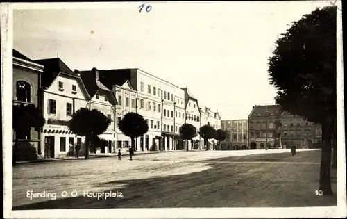 Ak Eferding in Oberösterreich, schöne Detailansicht