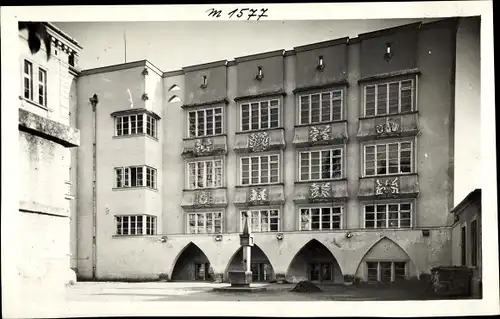 Ak Eferding in Oberösterreich, schöne Detailansicht