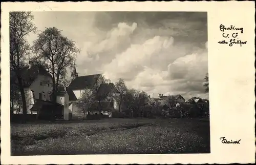 Ak Eferding in Oberösterreich, schöne Detailansicht