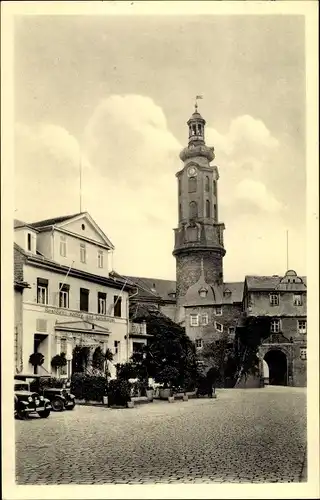 Ak Weimar in Thüringen, schöne Detailansicht