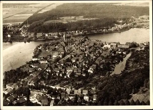 Ak Mölln in Lauenburg, schöne Detailansicht