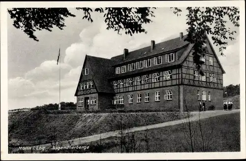 Ak Mölln in Lauenburg, schöne Detailansicht