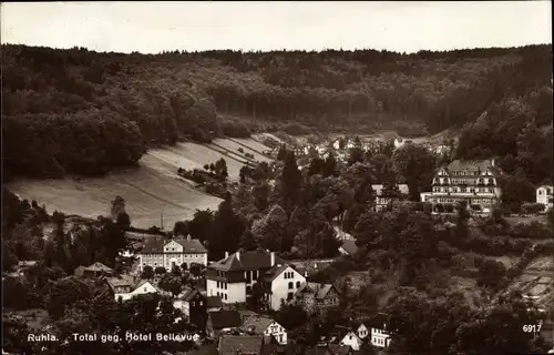 Ak Ruhla in Thüringen, schöne Detailansicht