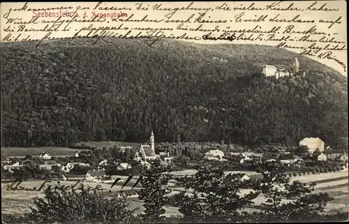 Ak Seebenstein in Niederösterreich, schöne Detailansicht