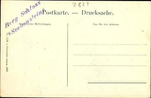 Ak Seebenstein in Niederösterreich, schöne Detailansicht