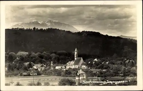 Ak Seebenstein in Niederösterreich, schöne Detailansicht