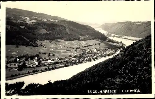 Ak Engelhartszell in Oberösterreich, schöne Detailansicht