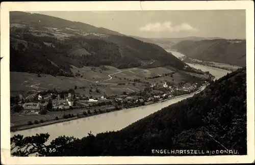 Ak Engelhartszell in Oberösterreich, schöne Detailansicht