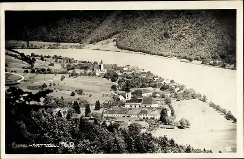 Ak Engelhartszell in Oberösterreich, schöne Detailansicht