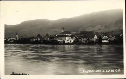 Ak Engelhartszell in Oberösterreich, schöne Detailansicht