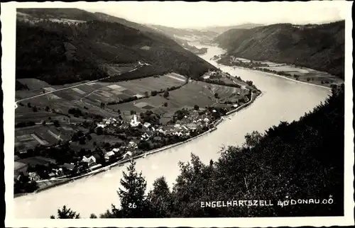 Ak Engelhartszell in Oberösterreich, schöne Detailansicht