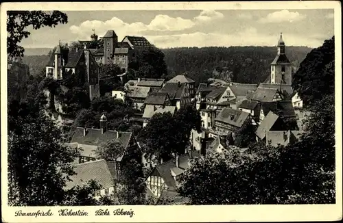 Ak Hohnstein in der Sächsischen Schweiz, schöne Detailansicht