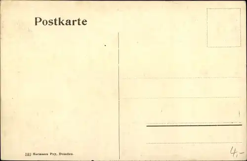 Ak Hohnstein in der Sächsischen Schweiz, schöne Detailansicht