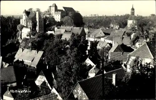 Ak Hohnstein in der Sächsischen Schweiz, schöne Detailansicht