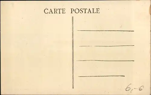 Ak Istres Bouches du Rhône, Camp d'Aviation, Piste des Barbas, Französisches Militärflugzeug