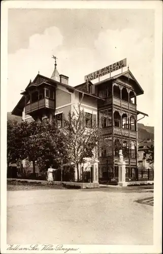 Ak Zell am See in Salzburg, Villa Pinzgau, Außenansicht von der Straße