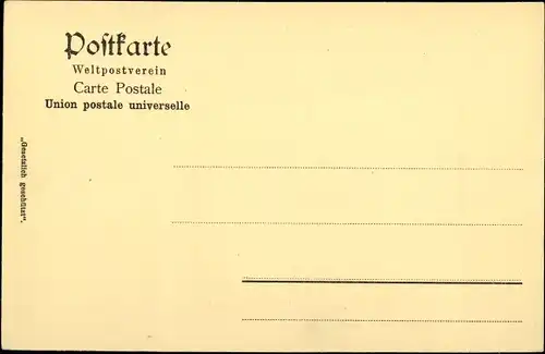 Ak Gotha in Thüringen, schöne Detailansicht