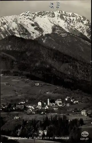 Ak Sankt Gallen in der Steiermark, schöne Detailansicht