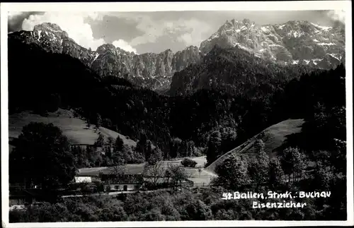 Ak Sankt Gallen in der Steiermark, schöne Detailansicht