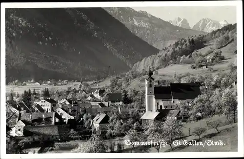 Ak Sankt Gallen in der Steiermark, schöne Detailansicht