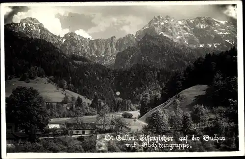 Ak Sankt Gallen in der Steiermark, schöne Detailansicht