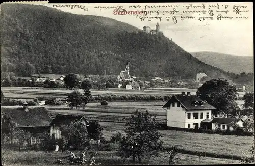 Ak Seebenstein in Niederösterreich, schöne Detailansicht