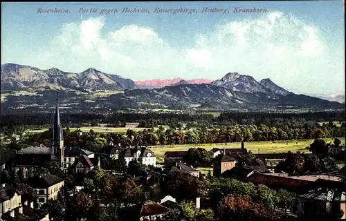 Ak Rosenheim in Oberbayern, schöne Detailansicht