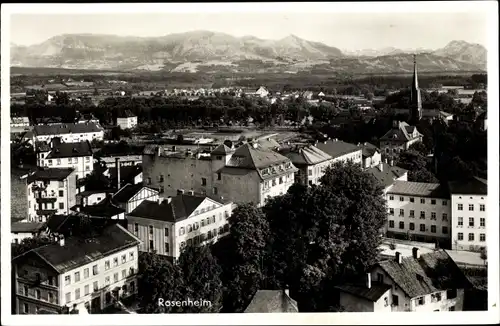 Ak Rosenheim in Oberbayern, schöne Detailansicht