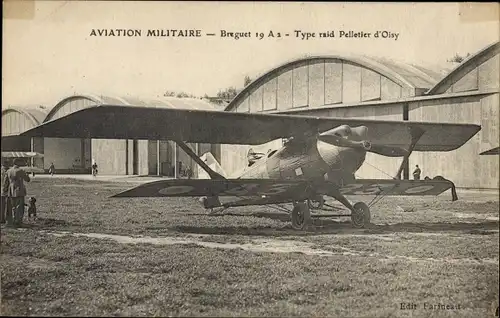 Ak Aviation militaire, Breguet 19 A 2, Type raid Pelletier d'Oisy, Französisches Militärflugzeug