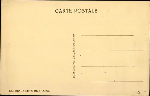 Ak Saint Dié des Vosges Lothringen Vosges, Rue d'Alsace et Église St. Martin