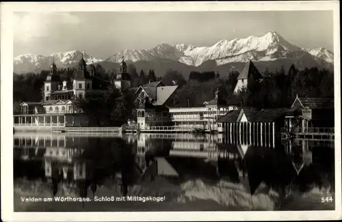 Ak Velden am Wörther See in Kärnten, schöne Detailansicht