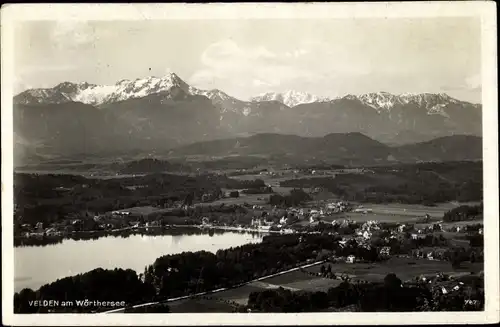 Ak Velden am Wörther See in Kärnten, schöne Detailansicht