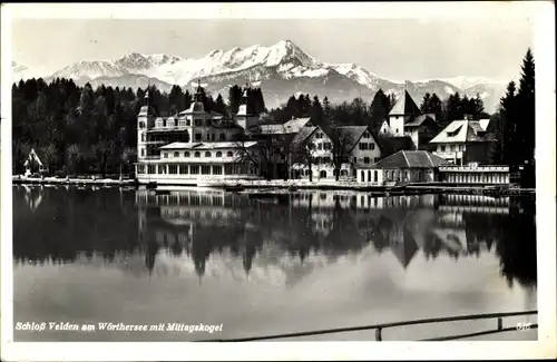 Ak Velden am Wörther See in Kärnten, schöne Detailansicht