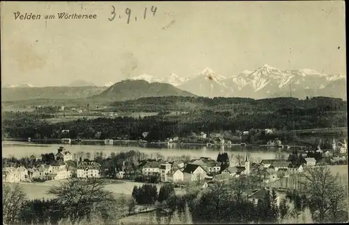 Ak Velden am Wörther See in Kärnten, schöne Detailansicht