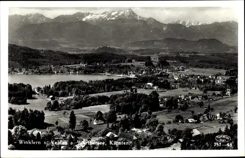 Ak Velden am Wörther See in Kärnten, schöne Detailansicht