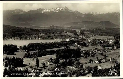 Ak Velden am Wörther See in Kärnten, schöne Detailansicht