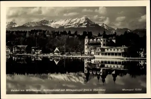 Ak Velden am Wörther See in Kärnten, schöne Detailansicht