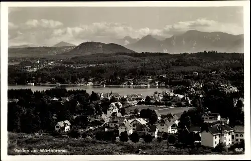 Ak Velden am Wörther See in Kärnten, schöne Detailansicht