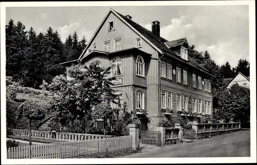 Ak Braunlage im Oberharz, Haus Paula, Harzburger Straße 18, Bes. Arno Wagner