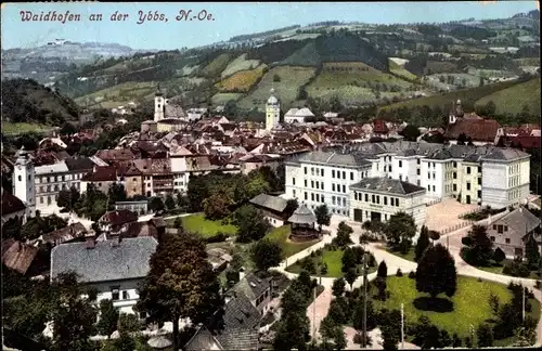 Ak Waidhofen an der Ybbs Niederösterreich, schöne Detailansicht