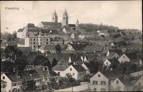 Ak Freising in Oberbayern, schöne Detailansicht