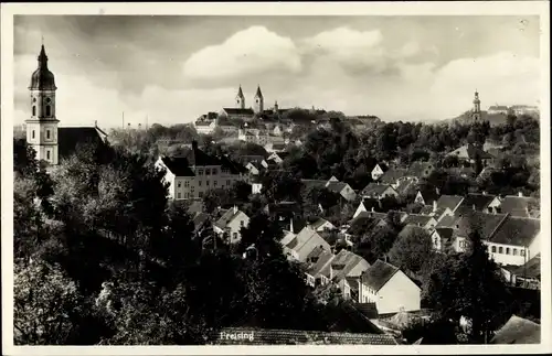 Ak Freising in Oberbayern, schöne Detailansicht