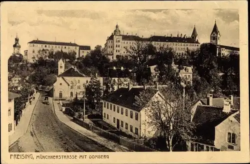 Ak Freising in Oberbayern, schöne Detailansicht