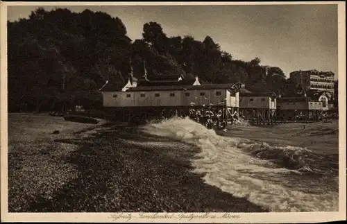 Ak Sassnitz auf Rügen, schöne Detailansicht