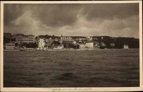 Ak Sassnitz auf Rügen, schöne Detailansicht