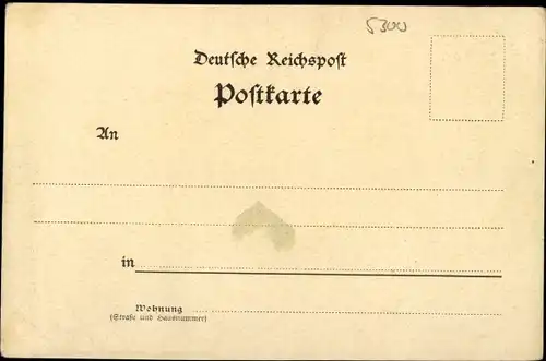 Ak Weimar in Thüringen, schöne Detailansicht