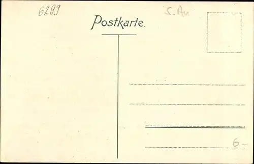 Ak Lutherstadt Wittenberg in Sachsen Anhalt, Teilansicht